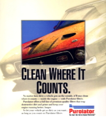 Purolator Filters Print Ad