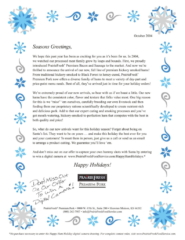 PrairieFresh Prime Holiday Mailer #1